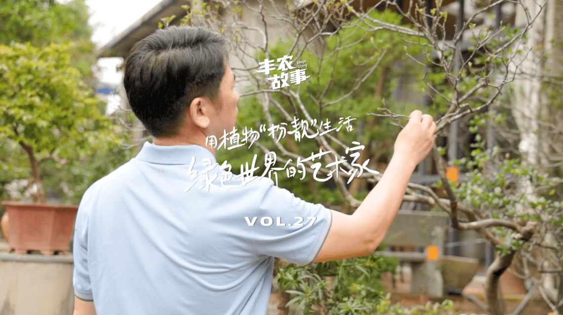 17年，他用一草一木去点亮了一个个家。